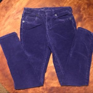 Justice girls very fine corduroy pants